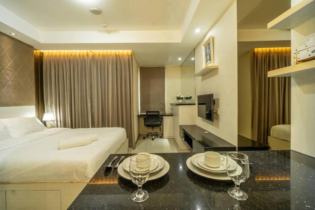 Modern & Comfy Studio In Central Jakarta, Scbd Ngoại thất bức ảnh