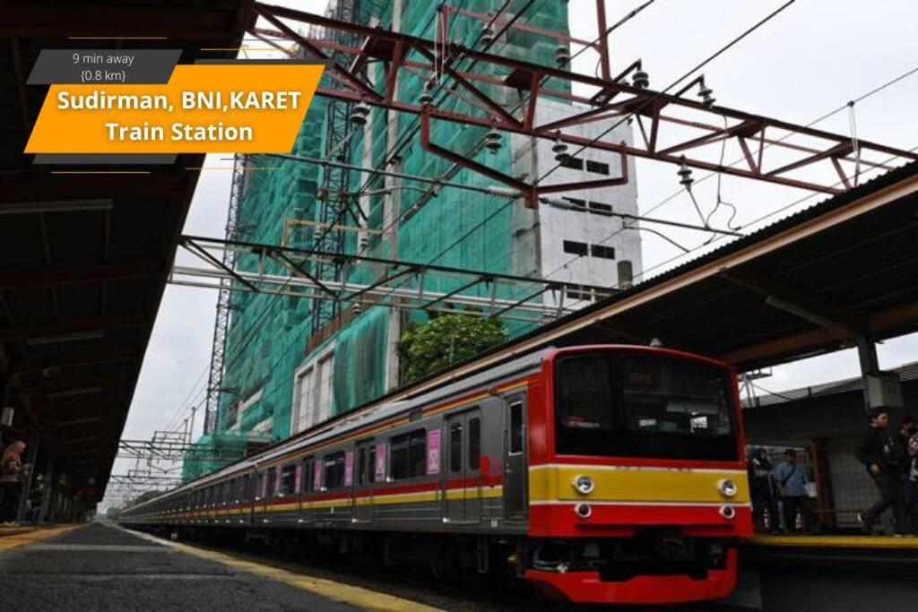 Modern & Comfy Studio In Central Jakarta, Scbd Ngoại thất bức ảnh
